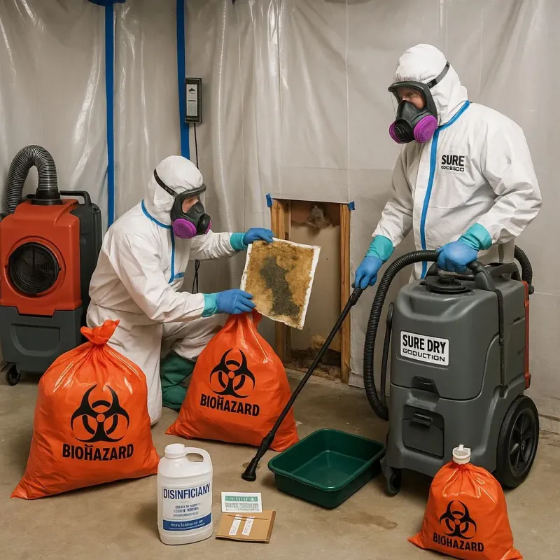 Contaminated Water Handling Protocols process in Hallowell, ME