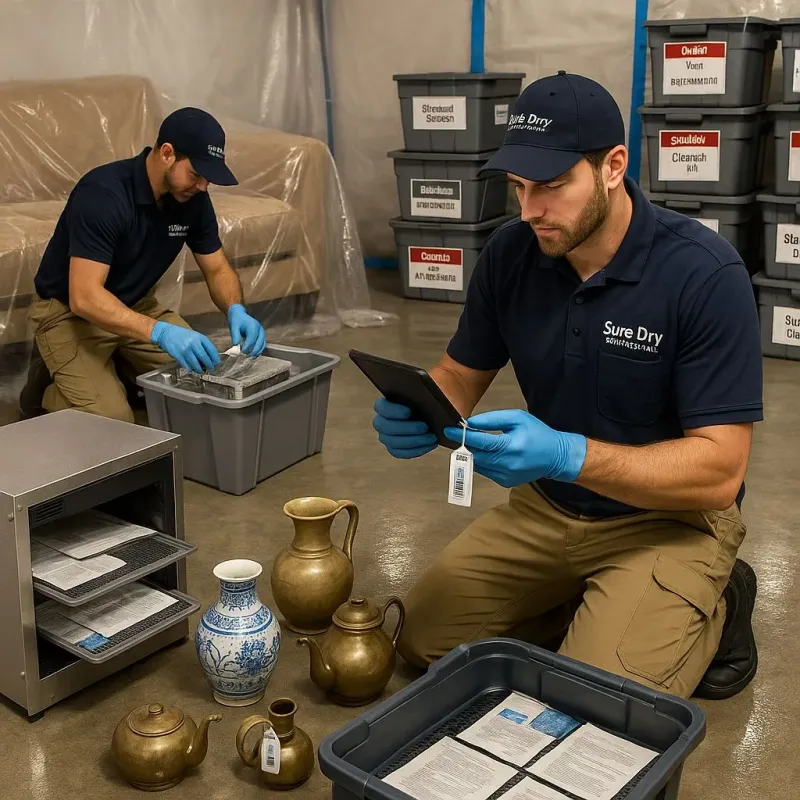 Content Protection and Restoration process in Hallowell, ME