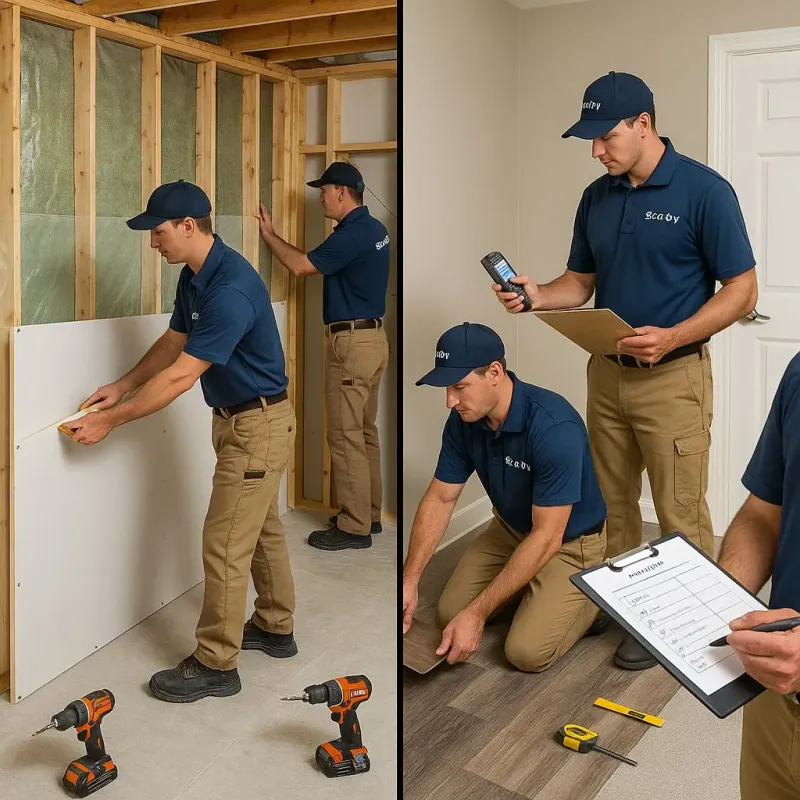 Repairs and Reconstruction process in Hallowell, ME