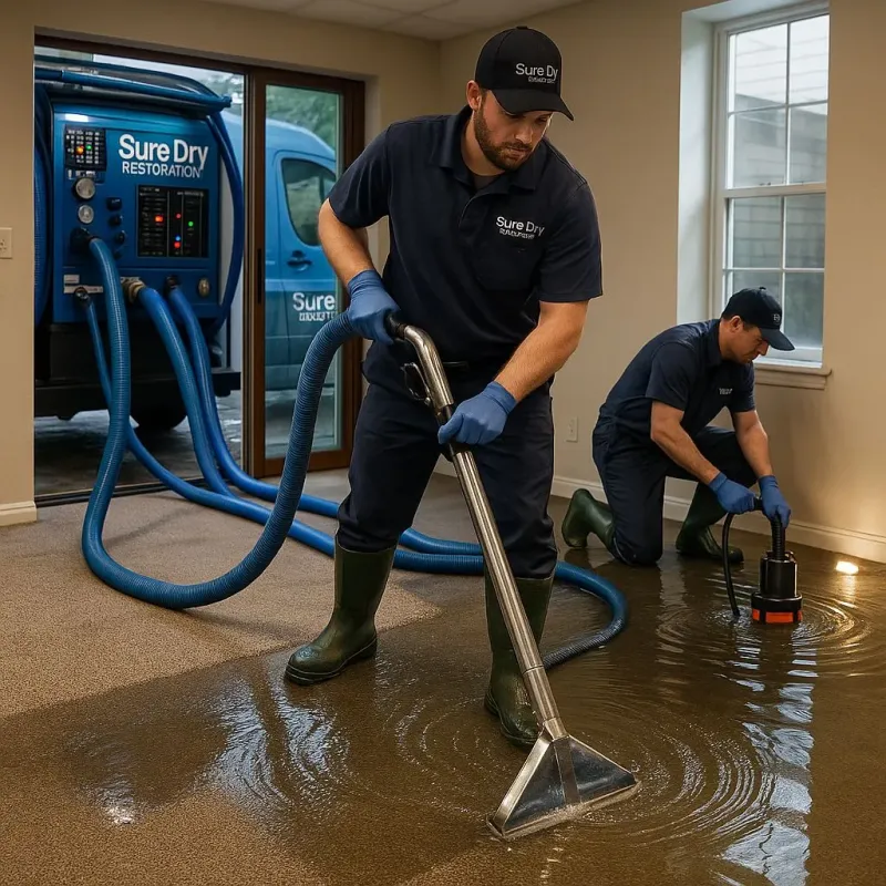 Water Extraction and Removal process in Hallowell, ME